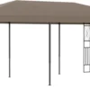 VidaXL Pavillon 6x3 M Taupe Stoff
