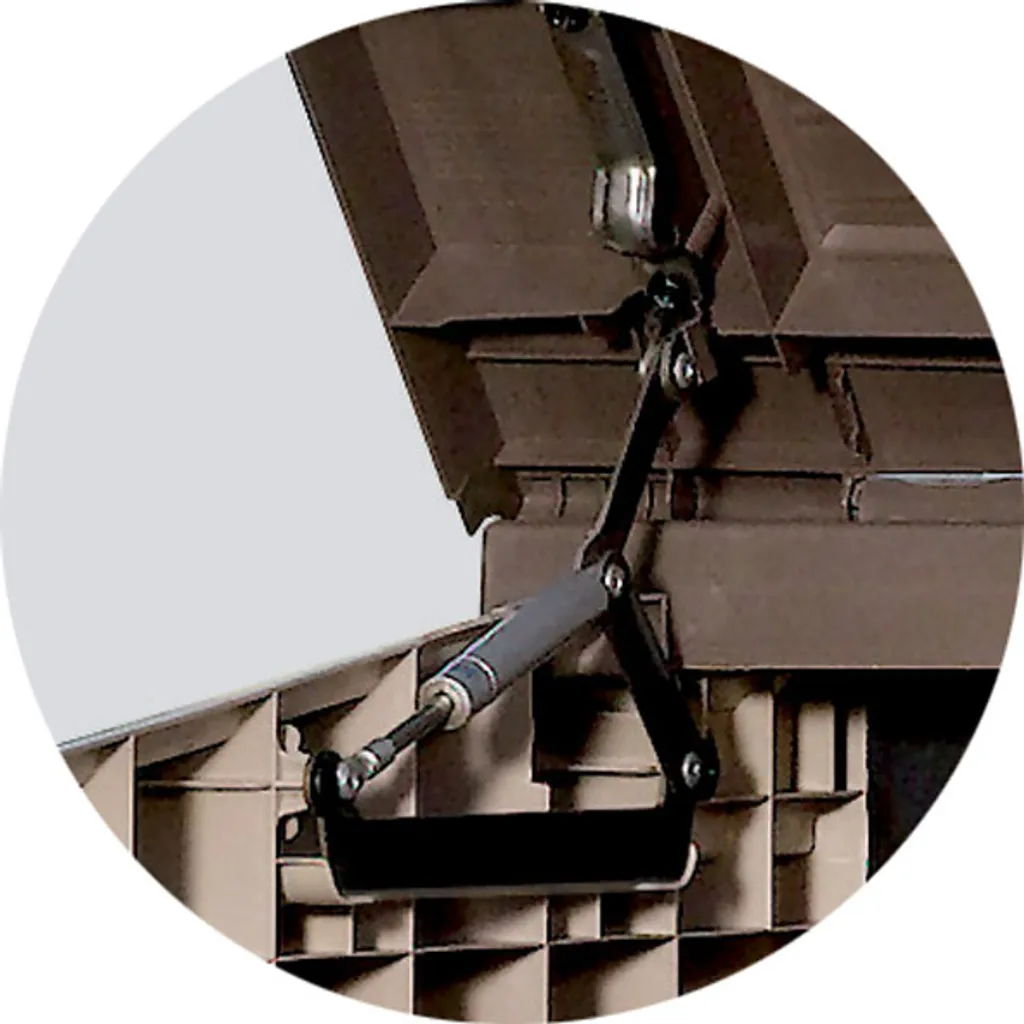 Keter Universalbox Store It Out MIDI Woodland, Ca. H 110 X B 132 X T 74 Cm, Farbe: Braun 4 Keter Universalbox Store It Out MIDI Woodland, Ca. H 110 X B 132 X T 74 Cm, Farbe: Braun – Bild 4