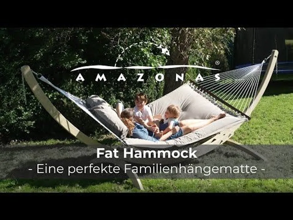 Hängematte Amazonas Fat Hammock XXL 187x146cm Taupe 15 Hängematte Amazonas Fat Hammock XXL 187x146cm Taupe – Bild 15