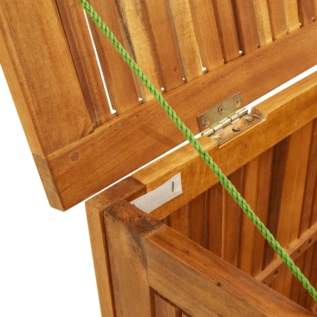 VidaXL Garten-Aufbewahrungsbox 113x50x58 Cm Massivholz Akazie 7 VidaXL Garten-Aufbewahrungsbox 113x50x58 Cm Massivholz Akazie – Bild 7