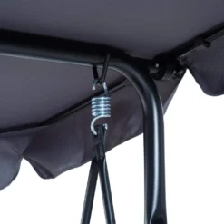 Outsunny Hollywoodschaukel Gartenschaukel Schaukelbank 3-Sitzer Mit Dach Stahl Grau 172x110x152cm 13 Outsunny Hollywoodschaukel Gartenschaukel Schaukelbank 3-Sitzer Mit Dach Stahl Grau 172x110x152cm -Angebote Moos Traum Store c30e1307c053e190dbeb0db16f2c2c67