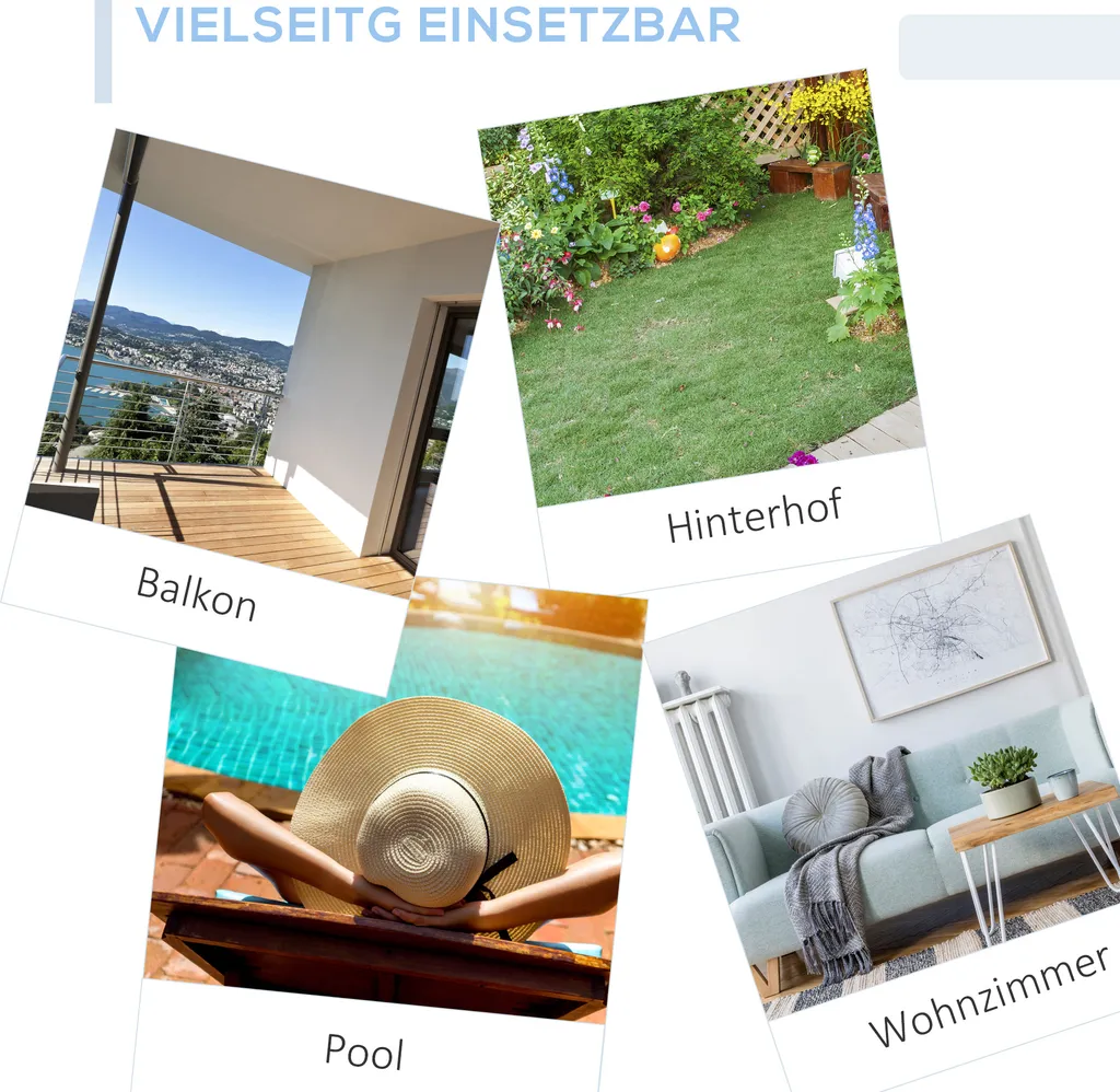 Outsunny Schaukelstuhl Schwingsessel Gartenstuhl Mit Kissen, Polyrattan+Metall, Grau, 66 X 88 X 98 Cm 7 Outsunny Schaukelstuhl Schwingsessel Gartenstuhl Mit Kissen, Polyrattan+Metall, Grau, 66 X 88 X 98 Cm – Bild 7