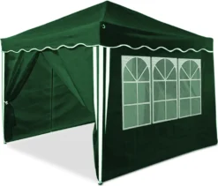 Faltpavillon 3x3 M Mit 4 Seitenwänden + Praktischer Tragetasche -Angebote Moos Traum Store c50abe8a8fc2918567030bde95190901