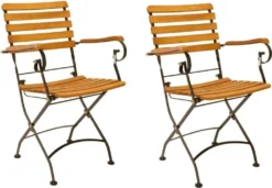 Klapparmstuhl WIEN, 2er Set -Angebote Moos Traum Store c66e0a4a6a35525a7567907099ca3419