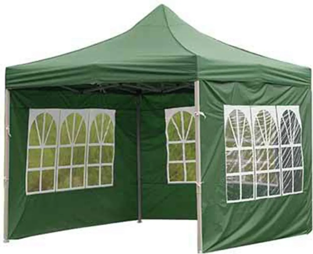 2*3m Pavillon Festzelt Partyzelt Gartenpavillon Wasserdicht Garten Zelttuch Grün Zelttuch (ohne Baldachin & Rahmen) 2 2*3m Pavillon Festzelt Partyzelt Gartenpavillon Wasserdicht Garten Zelttuch Grün Zelttuch (ohne Baldachin & Rahmen) – Bild 2