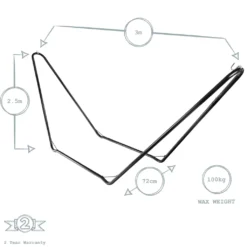 Hängemattengestell Für Den Garten & Camping - Aus Metall - Hierbei Handelt Es Sich Nur Um Das Gestell 6 Hängemattengestell Für Den Garten & Camping - Aus Metall - Hierbei Handelt Es Sich Nur Um Das Gestell -Angebote Moos Traum Store c94796d08351af562e0de0f2337bf9e1