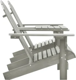 VidaXL Garten-Adirondack-Stühle Mit Teetisch Massivholz Tanne Grau -Angebote Moos Traum Store cc8b5e087ee510195a7ba3829664cecd