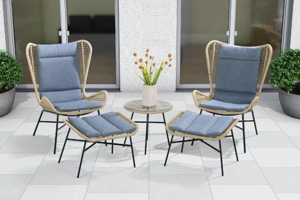 TrendLine Balkonset Grazia Inkl. Sitz- Und Rückenkissen 5 TrendLine Balkonset Grazia Inkl. Sitz- Und Rückenkissen – Bild 5