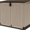 Keter Universalbox Store It Out MIDI Woodland, Ca. H 110 X B 132 X T 74 Cm, Farbe: Braun