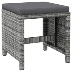 VidaXL 4-tlg. Gartenstuhl Und Hocker Set Poly Rattan Grau 15 VidaXL 4-tlg. Gartenstuhl Und Hocker Set Poly Rattan Grau -Angebote Moos Traum Store cf695e1760629c4bc7cbabfe3a8b5d53