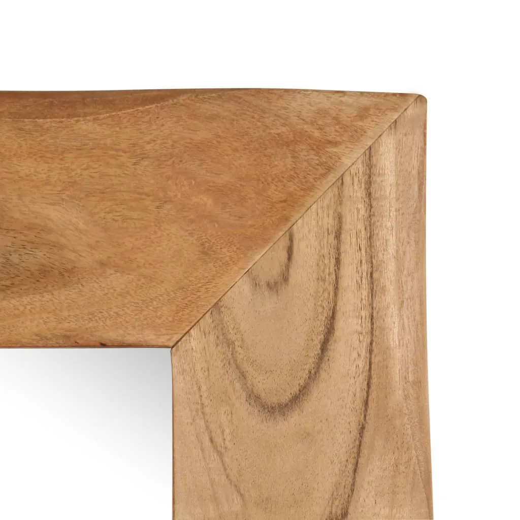 VidaXL Kosmetikspiegel 50 X 80 Cm Akazie Massivholz 4 VidaXL Kosmetikspiegel 50 X 80 Cm Akazie Massivholz – Bild 4