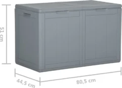 VidaXL Garten-Aufbewahrungsbox 180 L Grau PP Rattan 13 VidaXL Garten-Aufbewahrungsbox 180 L Grau PP Rattan -Angebote Moos Traum Store d1e9d8a6a0cb5383adac699265444b27