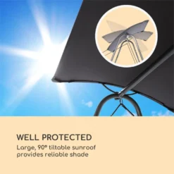 Blumfeldt Garden Grove Gartenliege - Schwingliege Swing Bed, Pulverbeschichteter Stahlrahmen, Liegefläche Mit Abziehbarem Und Waschbarem Bezug, 6 Cm Hohe Polsterung, Grau -Angebote Moos Traum Store d27671d2fe9ff17231b489f2cf5b53ad