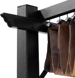 Outsunny Pergola Pavillon Mit Einstellbarem Stoffdach 3 X 4 M Terrassen-Vordach Aluminium Sonnenschutz Überdachung Terrasse Garten Grau+Braun 12 Outsunny Pergola Pavillon Mit Einstellbarem Stoffdach 3 X 4 M Terrassen-Vordach Aluminium Sonnenschutz Überdachung Terrasse Garten Grau+Braun -Angebote Moos Traum Store d3ba5d6016e6d8ec543f0f00caccd940