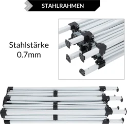 Pavillon 3x6m Faltpavillon Capri Pop-Up Partyzelt Gartenzelt Deuba Gartenlaube, Farbe:anthrazit 14 Pavillon 3x6m Faltpavillon Capri Pop-Up Partyzelt Gartenzelt Deuba Gartenlaube, Farbe:anthrazit -Angebote Moos Traum Store d417879e8271043212521feec8dc3638