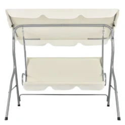 Juskys Hollywoodschaukel 3-Sitzer Mit Dach & Sitzauflage – Gartenschaukel 200 Kg Belastbar – Schaukelbank Für Garten & Terrasse - Beige 20 Juskys Hollywoodschaukel 3-Sitzer Mit Dach & Sitzauflage – Gartenschaukel 200 Kg Belastbar – Schaukelbank Für Garten & Terrasse - Beige -Angebote Moos Traum Store d41ff2510fc4b83a03283dcb7ef51996