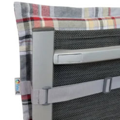 RelaxXL Gartenstuhlauflage Für Hochlehner CARLITO Karo-Bunt 120x50x6cm 2 Stück -Angebote Moos Traum Store d5ff2344c23764668a1e6f51a0e2e875