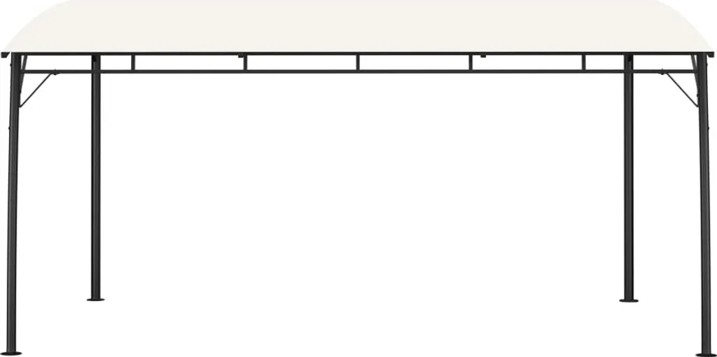 VidaXL Garten-Sonnenschutz 4x3x2,55 M Cremeweiß 2 VidaXL Garten-Sonnenschutz 4x3x2,55 M Cremeweiß – Bild 2