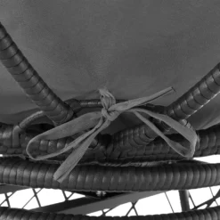 Tectake Rattansessel Gargano Drehbar - Schwarz -Angebote Moos Traum Store d9cdb7d9329848b54b49a2648e5730fe