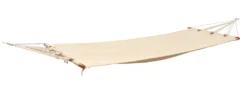 Outdoor Stabhängematte 190x80cm Garten Hängematte Mit Stange Bis 100kg Beige