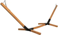 Hängemattengestell Hängemattenständer 85 X 310 Cm Massivholz Ohne Hängematte -Angebote Moos Traum Store dd13fa1e3e12b0522dfc1f0917ef483b