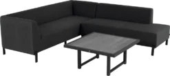 Hartman Dion Lounge Set, Aluminiumgestell, Allwetter-Stoff Von Hartman, Inklusive Beistelltisch