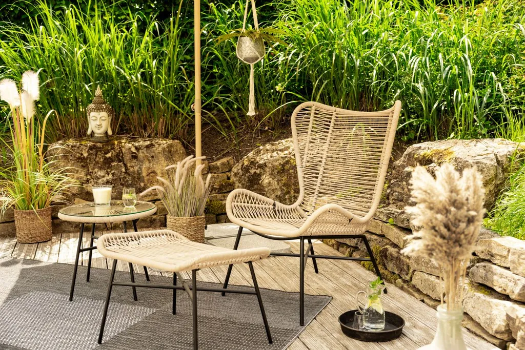 TrendLine Balkonset Grazia Inkl. Sitz- Und Rückenkissen 2 TrendLine Balkonset Grazia Inkl. Sitz- Und Rückenkissen – Bild 2