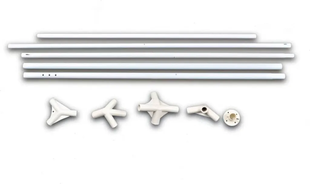 VidaXL Partyzelt 3x9 M Blau 5 VidaXL Partyzelt 3x9 M Blau – Bild 5