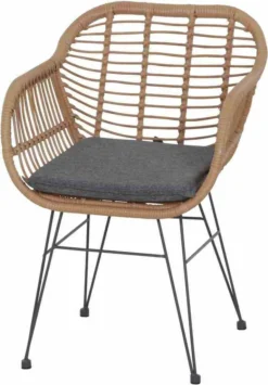 SIENA GARDEN Tiros Balkon-Set 3-teilig Matt Anthrazit / Natur L20201 -Angebote Moos Traum Store e5760b474d4c72bacc5be70338e15195