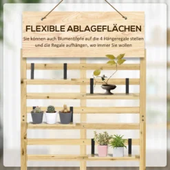 Outsunny Aufbewahrungsbox, Aufbewahrungstruhe Mit Rankhilfe, Auflagenbox Mit Ablagen, Gartentruhe, Kissenbox, Massivholz, Natur, 80 X 45 X 160 Cm 13 Outsunny Aufbewahrungsbox, Aufbewahrungstruhe Mit Rankhilfe, Auflagenbox Mit Ablagen, Gartentruhe, Kissenbox, Massivholz, Natur, 80 X 45 X 160 Cm -Angebote Moos Traum Store e6e5ded38b8b8346d4b31b08c5c65d51