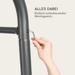 Blumfeldt Palermo - Doppel-Schaukel-Liege, Gartenliege, Stahlrahmen, Sonnendach: 200 X 144 Cm (BxT), Liegefläche: 130 X 207 Cm (BxT), Einfacher Aufbau, 2 Höhenverstellbare Kopfkissen, Grau -Angebote Moos Traum Store e6ec30d750a98d5bb5190e63f7fa5187