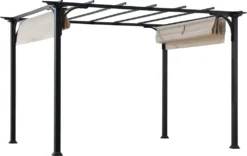 Sunjoy Pergola GIONA - 363cm X 277cm -Angebote Moos Traum Store e8873c084d100b3273ec229f8f3cc41b
