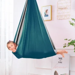 Kinderschaukel Hängematte, Indoor Therapieschaukel, Kuschelhängematte Für Kinder Mit ADHS, Asperger, Sensorische Integrationstherapie Double Layer Pod Schaukelstuhl -Angebote Moos Traum Store ec9c0750ef9427c9b31fbfcce59ae3b7