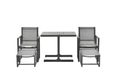 Garden Impressions Balkonset Alabama 5-teilig Aluminium Textilene Carbon Black -Angebote Moos Traum Store f0a9895bb8e5c952b41a8d1042086a8d