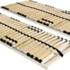 VidaXL Lattenroste 2 Stk. Mit 28 Latten 7 Zonen 80 X 200 Cm