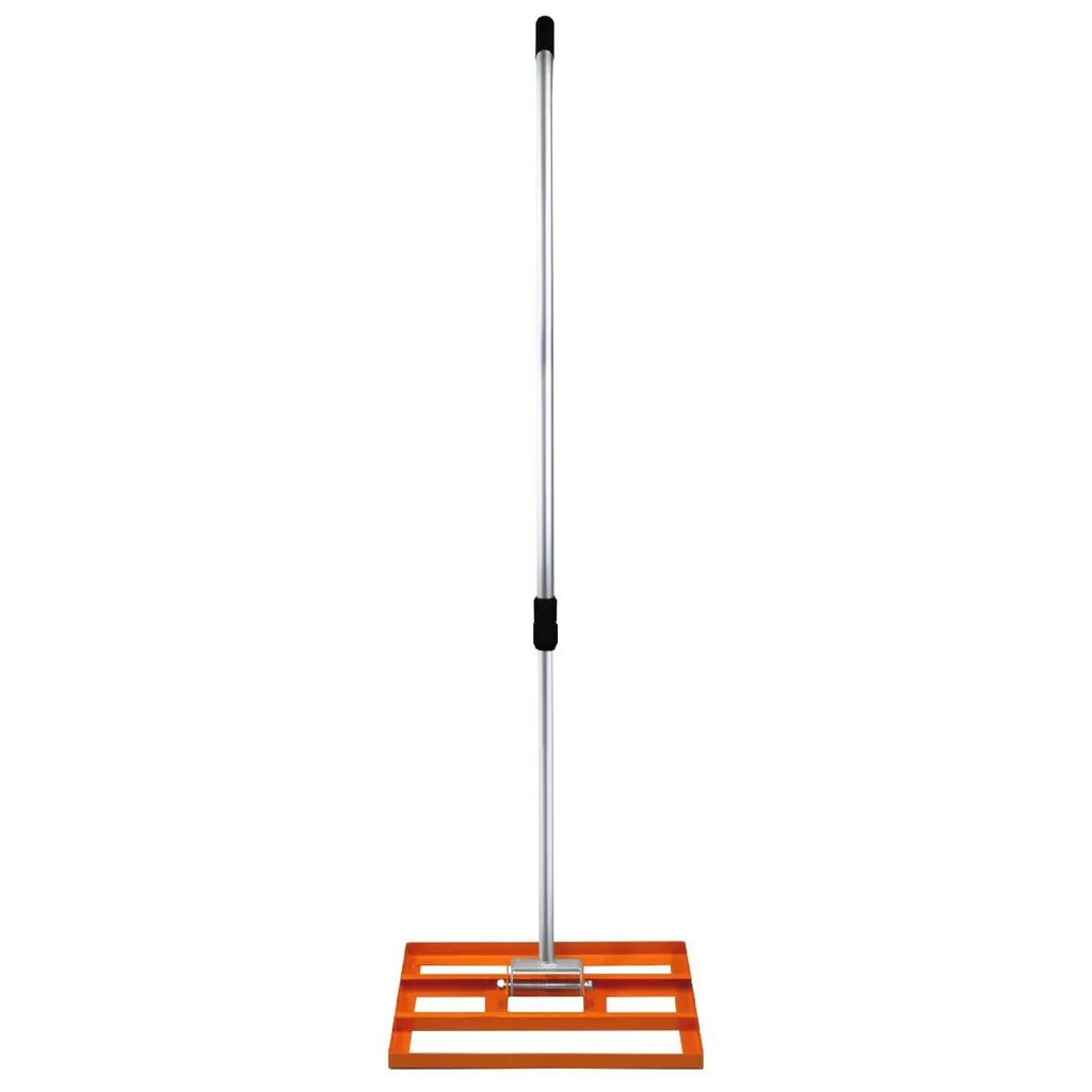 Rasenrakel 50cm Levelingrake Rasen Rakel Rake Stahl Orange 1.9m Flächenebener 3 Rasenrakel 50cm Levelingrake Rasen Rakel Rake Stahl Orange 1.9m Flächenebener – Bild 3