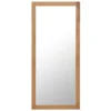 VidaXL Spiegel 50x140 Cm Eiche Massivholz