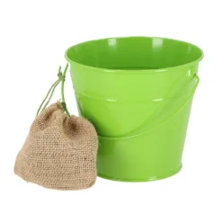 ESSCHERT DESIGN Rivanto® Flaschenzug Komplett-Set Aus Eimer, Seil, 2 Karabiner, 2 Transferrollen -Angebote Moos Traum Store f29f7ddbd8d742254b08c722372e3ff5