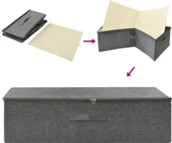 VidaXL Aufbewahrungsbox Stoff 70x40x18 Cm Anthrazit 13 VidaXL Aufbewahrungsbox Stoff 70x40x18 Cm Anthrazit -Angebote Moos Traum Store f2d10710b7d89b864b56e393db3c8610