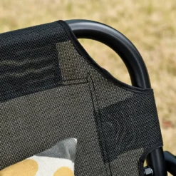 Outsunny 3-Sitzer Hollywoodschaukel Schaukelstuhl Outdoor Gartenliege UV-beständig Hochwertiges Metallrohr Winkeleinstellbar Schwarz -Angebote Moos Traum Store f300257fbb81c609852256a06ccd7623