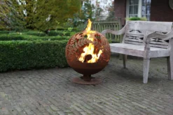 Esschert Design Feuerkugel Blattmuster Laserschnitt Rostbraun FF294 -Angebote Moos Traum Store f3778ebb58b796e9d90e8ef0e5381ee7