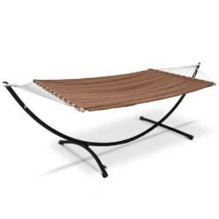 Outdoor Hängemattengestell OHNE Hängematte - 300x100cm Garten Gestell Bis 120kg -Angebote Moos Traum Store f769126e53751f4e48d35ea27ea78093