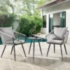 Destiny Balkonset Rom Sessel Tisch Gartenmöbelset Terrasse