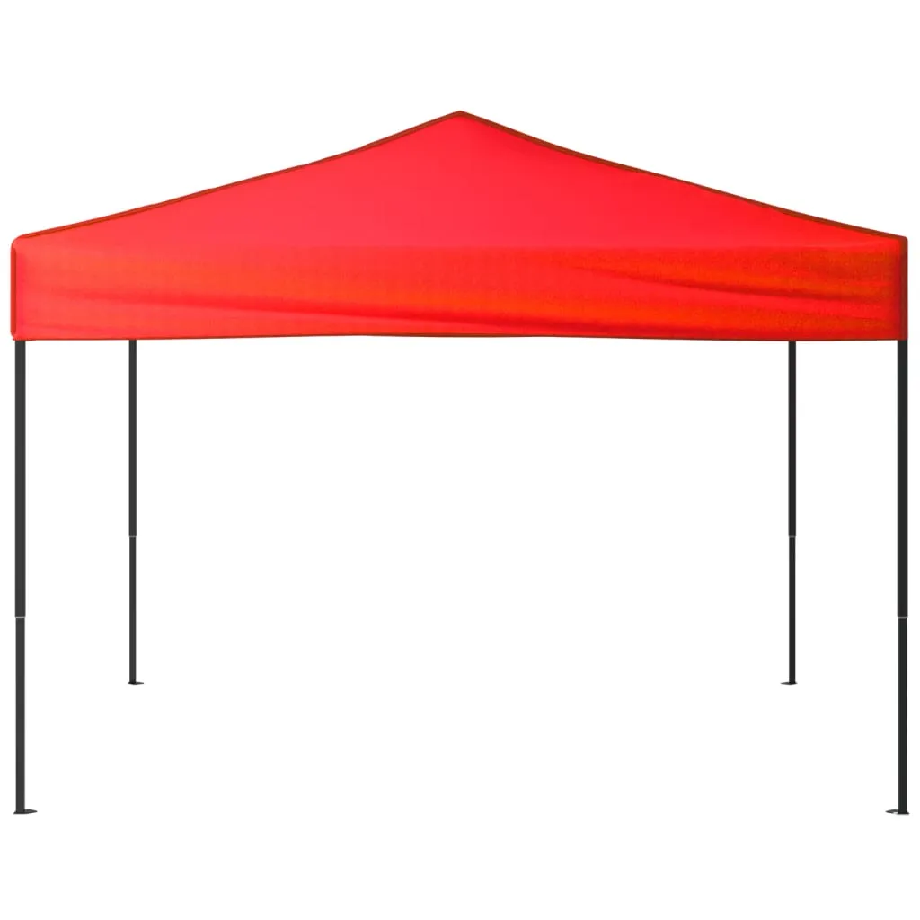 VidaXL Partyzelt Faltbar Rot 3x3 M 3 VidaXL Partyzelt Faltbar Rot 3x3 M – Bild 3