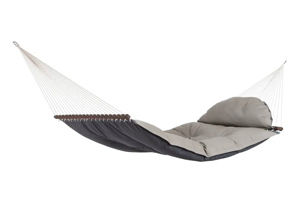 Hängematte Amazonas Fat Hammock XXL 187x146cm Taupe 4 Hängematte Amazonas Fat Hammock XXL 187x146cm Taupe – Bild 4