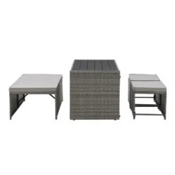 Juskys 2in1 Polyrattan Relax Gartenmöbel Set Jamaika - Tisch, Gartenlounge Sofa - Balkonmöbel Sitzgruppe Für Balkon, Garten - Outdoor Lounge Grau 26 Juskys 2in1 Polyrattan Relax Gartenmöbel Set Jamaika - Tisch, Gartenlounge Sofa - Balkonmöbel Sitzgruppe Für Balkon, Garten - Outdoor Lounge Grau -Angebote Moos Traum Store fac5ec05a4b132c73b77c128171ab95d